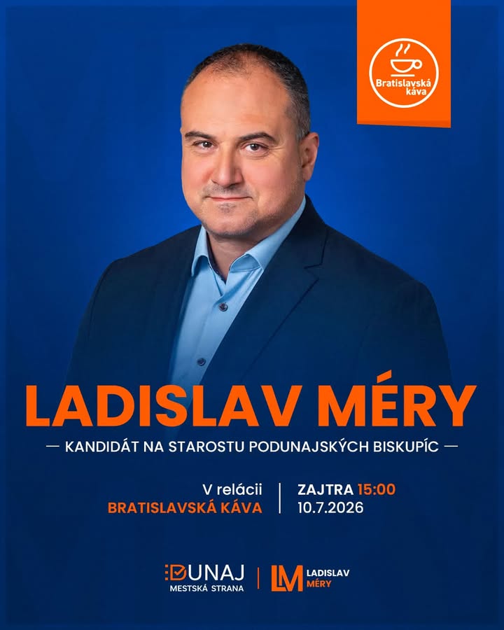 Fotografia k príspevku: Už zajtra o 15:00 budem hosťom relácie Bratislavská káva. ☕ Budem hovoriť o tom, prečo som sa rozhod